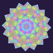 © AnnaPa - Round Iridescent Geometric Background