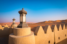Desert Resort Entrance, Abu Dhabi