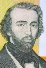 Adolphe Sax Portrait From Belgian Money