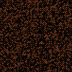 Poster - Random abstract halftone circle pattern background - vector illustration from dots