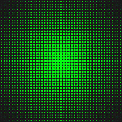 Poster - Halftone dot pattern background template - abstract vector graphic