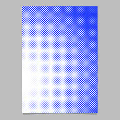 Poster - Retro abstract halftone dot pattern background brochure design