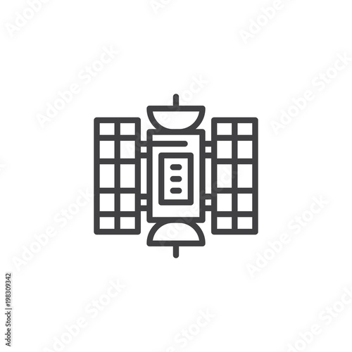 Fotografía Hubble space telescope outline icon