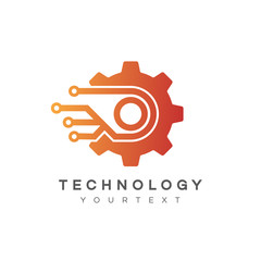 Poster - technology logo design