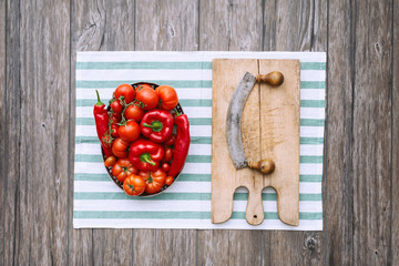 Wall Mural - Red vegetables