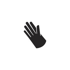 Sticker - hand icon. sign design