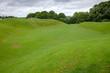 Roman amphitheatre remains Cirencester Gloucestershire South West England UK