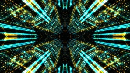 Poster - Data transfer and future technology, cyber security concept background, abstract hi speed digital internet. Motion blur. Abstract technology and cyber space environment 3D render 4K loop