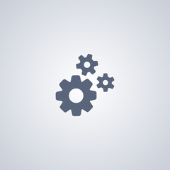 Poster - Settings icon, industry icon