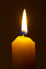 Canvas Print - Lighting candle