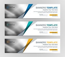 Wall Mural - Abstract Web banner design background or header Templates