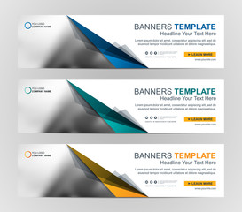 Wall Mural - abstract web banner design background or header templates