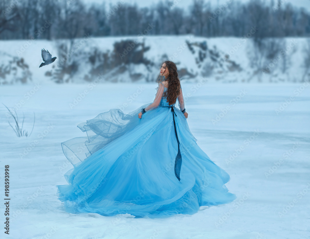 clio peppiatt dress blue Movie 2015 blue ballgown Ella Cinderella Dress – Cosplayrr main image 0