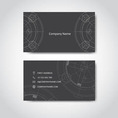 business card for the engineer