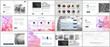 © xenia_design - Set of vector templates for website design, minimal presentations, portfolio. Simple elements on white background. Templates for presentation slides, flyer, leaflet, brochure cover, annual report