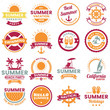 © toonsteb - Summer Retro Vector Logo for banner