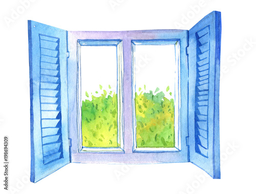 Obraz okno   okno-na-bialym-tle
