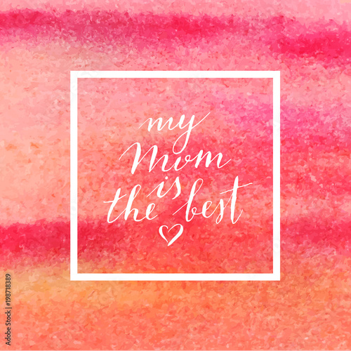 Mother's day card. Фотошпалери