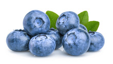 Blueberry Isolated On White Background