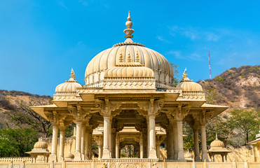 Poster - Royal Gaitor, a cenotaph in Jaipur - Rajasthan, India