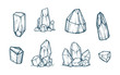 Vector Crystals Illustraion