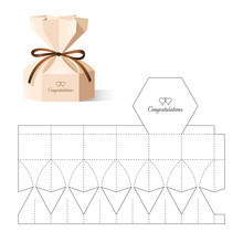 Retail Box With Die-cut Layout