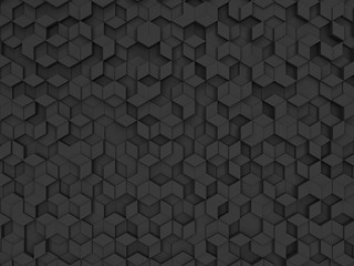 Wall Mural - Hexagons made of rhombuses