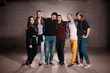 © alfa27 - six teens have met together.spending time with old friends.hanging out with acquaintances