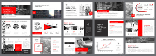Cuadros en Lienzo Fifteen Corporate Slide Templates Set
