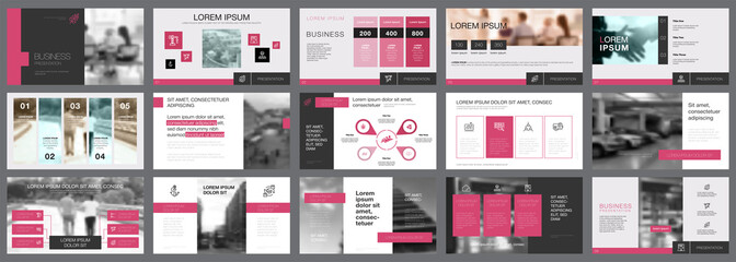 Poster - Fifteen Teamwork Slide Templates Set