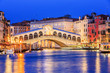 Venice, Italy. Rialto bridge.
