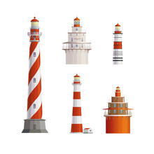 Old Lighthouses Set