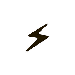 Wall Mural - lightning icon. sign design