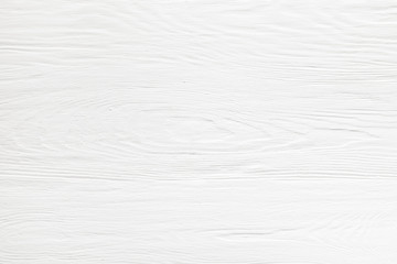 Wall Mural - Wooden surface covered with white paint. White background, texture.