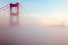 Foggy Golden Gate Bridge