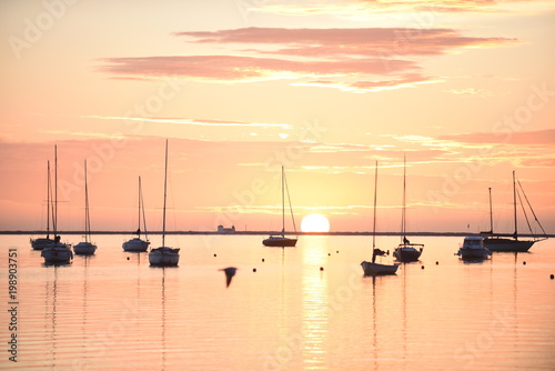 Fotografía Amanecer en el Mar Menor