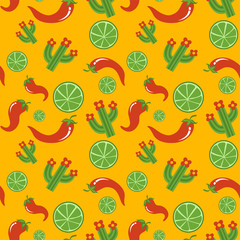 Wall Mural - Mexican pattern vector illustration design