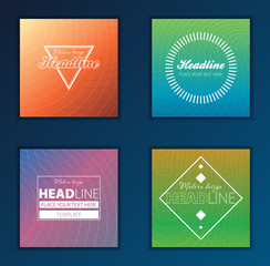 Wall Mural - Modern Vector abstract brochure, report or flyer design template