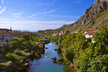 Wall Mural - Cityscape of Mostar - Bosnia and Herzegovina