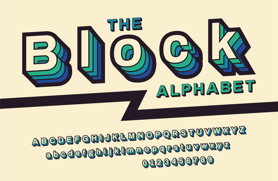 Retro Font 90's, 80's. With VHS effect, Vector abc alphabet