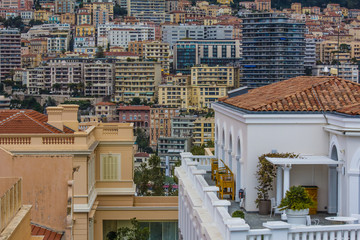 Sticker - facades of buildings in Monaco