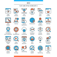 seo icons set 2