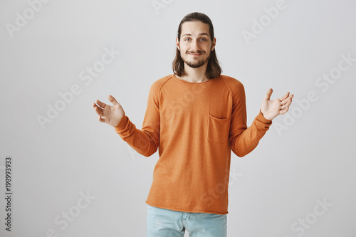 Ready To Give His Shoulder To Cry On Friendly Good Looking