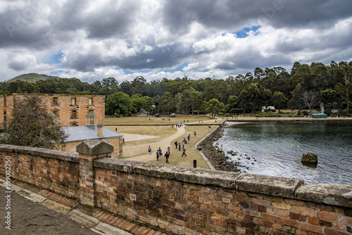 Fotografía Scenic view of old buildings Port Arthur, Tasmania, Australia