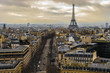 Eiffel Tower After Rain In Paris