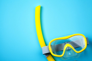 Wall Mural - Snorkeling mask and tube