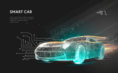 Smart or intelligent car.