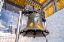 Liberty Bell  (267 Years Old)  In Philadelphia Pennsylvania USA