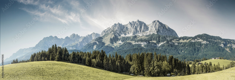 Österreichische Berge - Wilder Kaiser, Tirol, Austria 

 - obrazy, fototapety, plakaty 