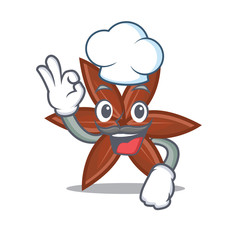 Poster - Chef anise character cartoon style